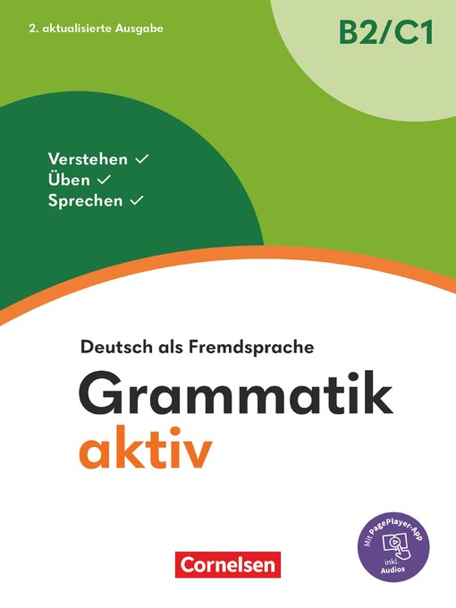 Cover image for Grammatik aktiv--Deutsch als Fremdsprache--2. aktualisierte Ausgabe--B2/C1